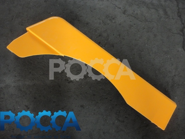 Крыло кабины длинное левое желтое SHAANXI (Шанкси) SHACMAN (Шакман) F3000